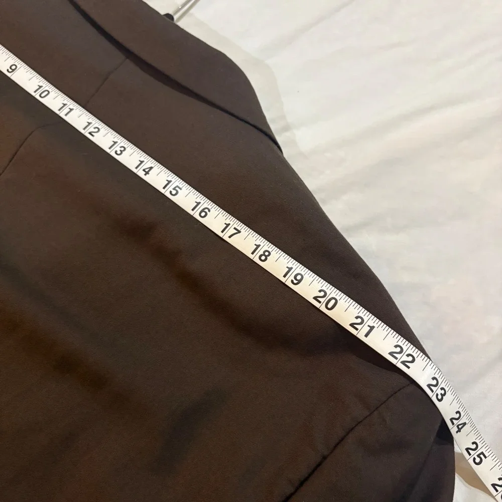 Vinci Philosophy Mens Espresso Brown Two Button Blazer Jacket 52R Regular Fit